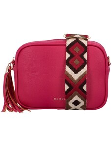 Dámská crossbody kabelka fuchsiová - MaxFly Caira růžová