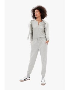 GAP HERITAGE Jogger regular dámské tepláky šedá