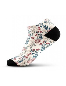 FLOWEE - K potištěné kotníkové veselé ponožky Walkee 37-41