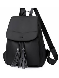 Černý dámský nylonový batoh