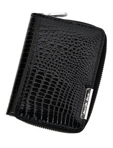 Dámská malá peněženka kožená Jennifer Jones AUK3827 - černá