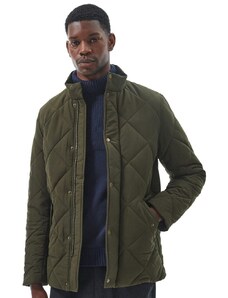 Barbour Winter Chelsea Quilted Jacket — Dark Olive