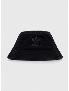 Bavlněná čepice adidas Originals černá barva