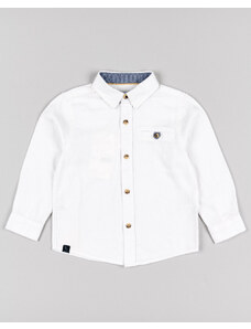 Losan Chlapecká košile dlhý rukáv 68 white