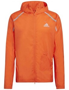 Adidas Pánská bunda Marathon Semi Impact Orange HL6508 - oranžová - L HL6508