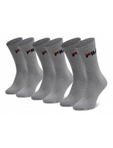 Fila ponožky Unisex 3 páry F9505-21 šedé - 43-46 F9505-21