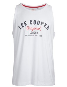pánské tričko, tílko LEE COOPER - WHITE - L