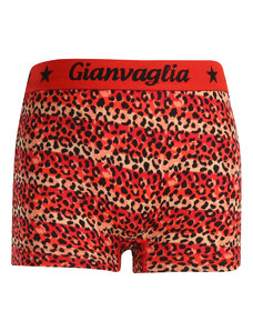 Dívčí kalhotky s nohavičkou boxerky Gianvaglia červené (813) 110