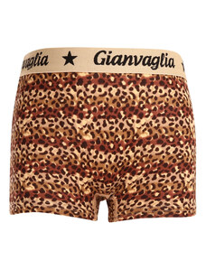 Dívčí kalhotky s nohavičkou boxerky Gianvaglia hnědé (813) 110
