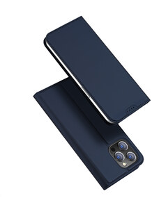 Knížkové pouzdro na iPhone 15 Pro MAX - DuxDucis, SkinPro Blue