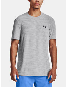 Under Armour Tričko UA Seamless Ripple SS-GRY - Pánské