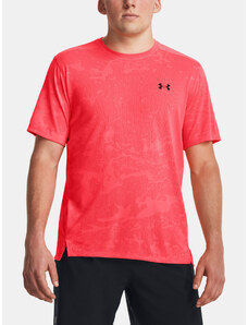 Under Armour Tričko UA Tech Vent Jacquard SS-RED - Pánské