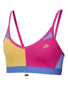 Nike podprsenka INDY ICNCLSH TOGGLE BRA W - růžová, žlutá - XL 1352008087
