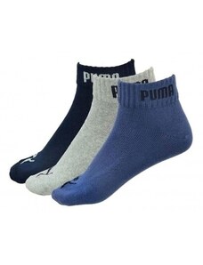 Puma Ponožky Unisex 5 párů - tmavě modré, modré, šedé - 31-34 100003417 001 031