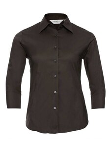 Brown women's classic shirt Russell