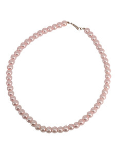 Fashion Jewellery Perlový náhrdelník růžový