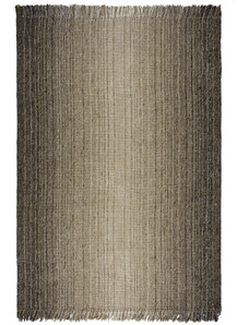 Flair Rugs koberce Kusový koberec Mottle Jute Ombre Grey - 60x110 cm