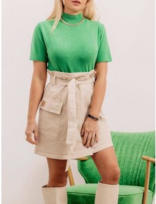 Beige mini skirt for LeMonada overlap