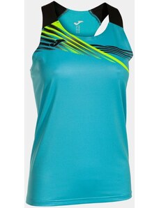 Dámské tílko JOMA Elite X Tank Top Turquoise-Black