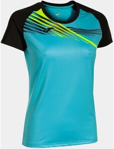 Dámské sportovní triko JOMA Elite X Fluor Turquoise-Black