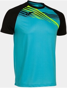 Pánské sportovní triko JOMA Elite X Turquoise-Black