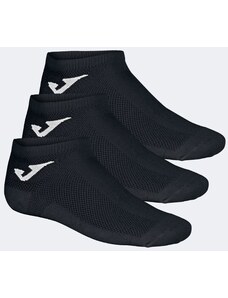 Ponožky JOMA Invisible Sock 3-pack Black