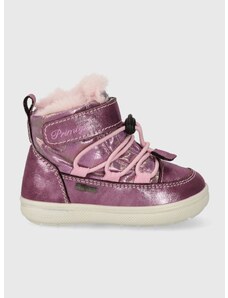 Dětské zimní boty Primigi fialová barva