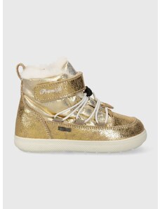 Dětské zimní boty Primigi zlatá barva