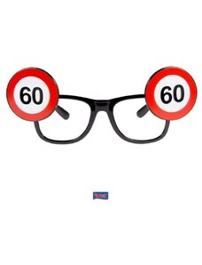 FOLAT Párty brýle narozeniny dopravní značka - 60 let