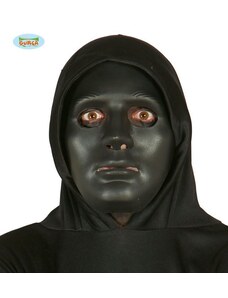 GUIRCA Černá maska - DNB - Halloween - PVC