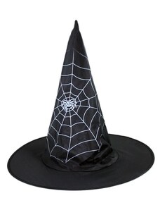 RAPPA Klobouk čarodějnice - čaroděj s pavučinou - dětský - Halloween
