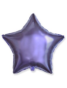 FLEXMETAL Balón foliový 45 cm Hvězda LILA