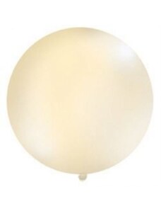 SMART Balón latex 80 cm - transparentní - béžový 1 ks