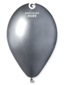SMART Balónek chromovaný 1 KS stříbrný lesklý - průměr 33 cm
