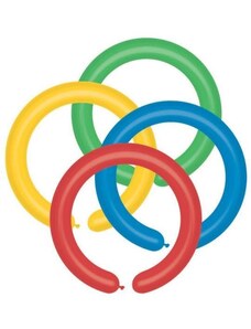 SMART Balónek modelovací GEMAR úzké - barevný mix - 100 ks