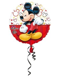 AMSCAN Balón foliový 43 cm - Myšák Mickey Mouse