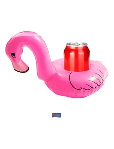 FOLAT Nafukovací držák na pití PLAMEŇÁK - Flamingo, 2ks/bal. 15x25cm