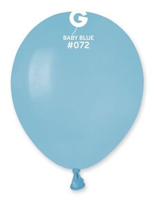 SMART Balónek latexový MINI - 13 cm – Světle modrá - Baby modrá 1 KS