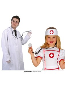 GUIRCA Stetoskop / fonendoskop karnevalový - doktor / zdravotní sestra