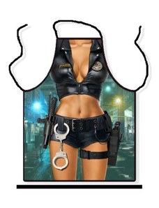 DIVJA Zástěra Sexy policistka