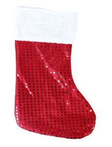 RAPPA Vánoční punčocha s flitry - Santa Claus - 40 cm - Vánoce