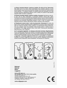 MFP Paper s.r.o. balónky nafukovací fóliové- HAPPY BIRTHDAY - 40cm - stříbrný 8000172