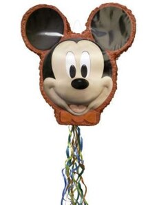 UNIQUE Piňata Myšák Mickey Mouse - 51x46,5x8 cm - tahací