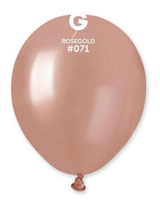 SMART Balónek latexový MINI - 13 cm – Růžovo zlatý - Rose gold - 1 ks