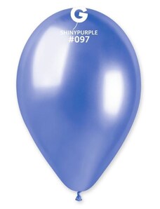 SMART Balónek chromovaný 1 KS lesklý fialový - průměr 33 cm