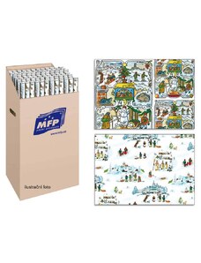 MFP Paper s.r.o. balící papír vánoční role klasik LADA 2x100x70 5811132