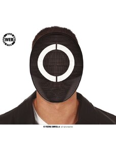 GUIRCA Plastová maska - Squid Game Maska dozorců - Hra na oliheň