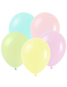 ARPEX Balonky MAKRONKY MIX pastelové - 8 ks - průměr 25 cm