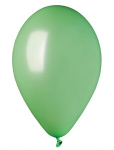 GODAN Balónky metalické 1 ks zelené mint průměr 26 cm