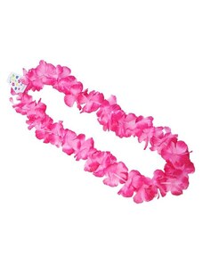 PARTYDECO HAVAJSKÝ VĚNEC cca 100cm - RŮŽOVÝ - HAWAII